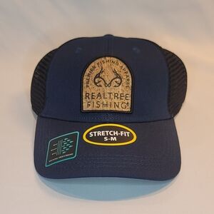 Realtree Black Mesh Outdoor Cap